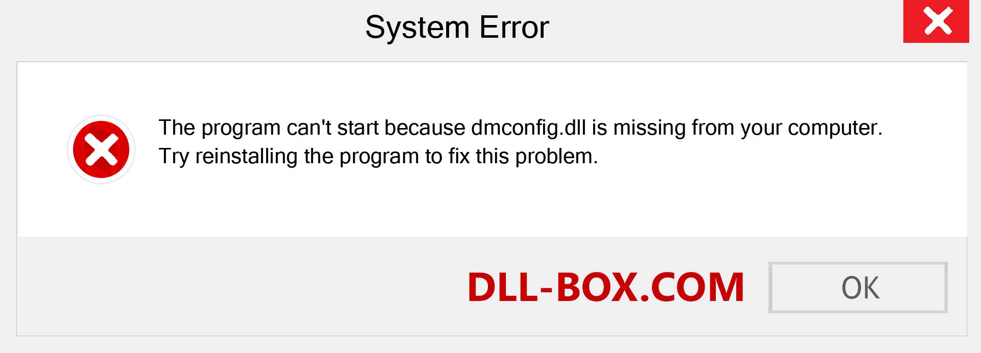  dmconfig.dll file is missing?. Download for Windows 7, 8, 10 - Fix  dmconfig dll Missing Error on Windows, photos, images